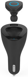 Handsfree Celly BHDUO 2v1 + autonabíječka - černé