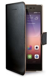 Pouzdro na mobil flipové Celly WALLY pro Huawei P8 Lite - černé