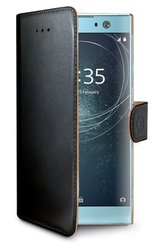 Pouzdro na mobil flipové Celly Wally pro Sony Xperia XA2 - černé