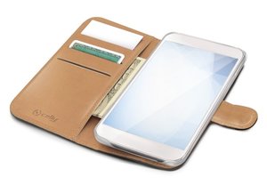 Pouzdro na mobil flipové Celly Wally pro Sony Xperia L1 - černé