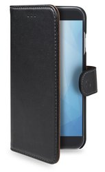 Pouzdro na mobil flipové Celly Wally pro Samsung Galaxy A6+ (2018) - černé