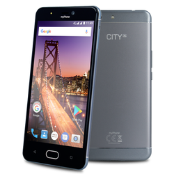 TELEFON DUAL SIM myPhone CITY XL STŘÍBRNÝ