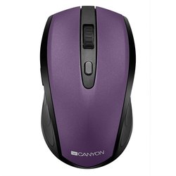 Myš Canyon CNS-CMSW08V / bluetooth/ 6 tlačítek / 1600dpi - fialová