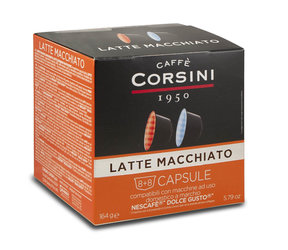 Kapsle LATTE MACCHIATO CAFFÉ CORSINI GRAN RISERVA 16 ks