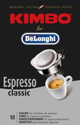 Káva DeLonghi Kimbo Classic - 18ks kávových podů