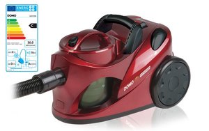 Bezsáčkový vysavač 2000W Eco - DOMO DO7279S, červená metalíza, příkon: 1000 W
