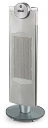 Keramické sloupové topení s ventilátorem Domo DO7339H, šedé