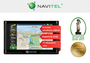 Navigační systém GPS Navitel E500 magnetic