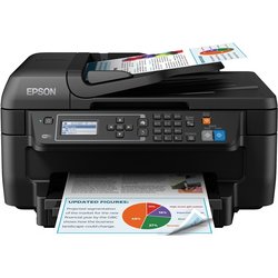 Tiskárna multifunkční Epson WorkForce WF-2750DWF A4, 13str./min, 7str./min, 5760 x 1440, automatický duplex, WF, USB - černá