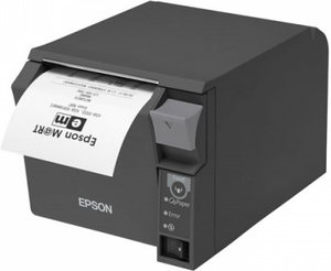 Tiskárna pokladní Epson TM-T70II termosublimační, USB, 250mm - černá
