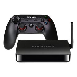 Multimediální centrum Evolveo Android Box H4 Plus s bezdrátovým gamepadem