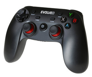 Gamepad Evolveo Fighter F1 pro PC, PS3, Android, Android box - černý