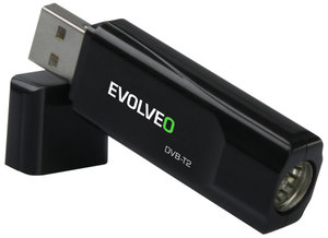 TV tuner Evolveo Sigma T2, FullHD DVB-T2 H.265/HEVC USB tuner