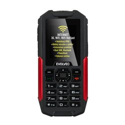 Mobilní telefon Evolveo StrongPhone X3 Dual SIM - černý/červený
