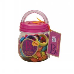 Korálky a tvary B-toys Beauty Pops 150 ks