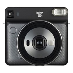 Fotoaparát Fujifilm Instax Square SQ 6, šedá/černá
