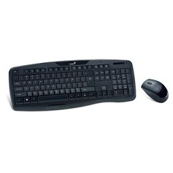 Klávesnice s myší Genius KB-8000X, CZ/SK - černá