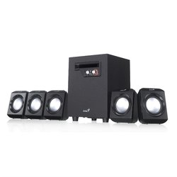 Reproduktory Genius SW-5.1, 5.1, Verze II. - eerné