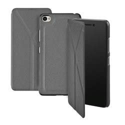 Pouzdro na mobil flipové GoGEN pro Lenovo S90 - šedé