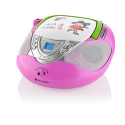 Radiopřijímač s CD GoGEN MAXI RADIO P, CD/MP3/USB, růžový