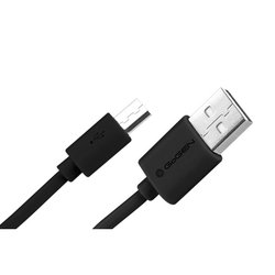 Kabel GoGEN MicroUSB, 0,9m - černý