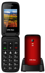 Mobilní telefon senior CPA HALO 13 červený