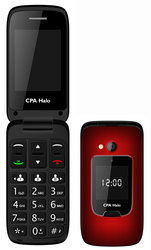 Mobilní telefon senior CPA HALO 15 červený
