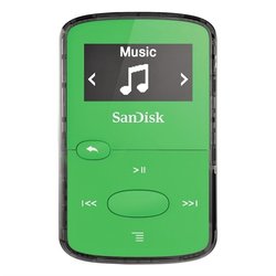 MP3 přehrávač SanDisk Sansa Clip JAM 8GB, zelený