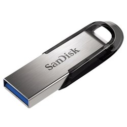 Flash USB Sandisk Ultra Flair 128GB USB 3.0 - černý/stříbrný
