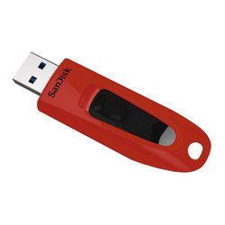 Flash USB Sandisk Ultra 64 GB USB 3.0 - eervený