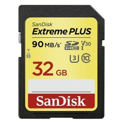 Pami?ová karta Sandisk SDHC Extreme Plus 32GB UHS-I U3 (90R/60W)
