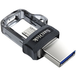 Flash USB Sandisk Ultra Dual m3.0 16GB USB 3.0 - černý