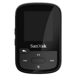 MP3 přehrávač SanDisk Sansa Clip Sport Plus 16GB, Bluetooth, černá