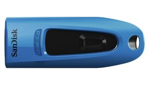 Flash USB Sandisk Ultra 64 GB USB 3.0 - modrý