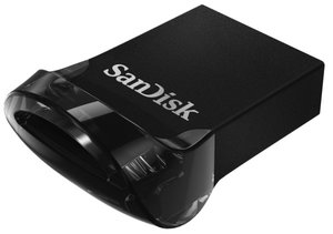 Flash USB Sandisk Ultra Fit 128GB USB 3.1 - černý