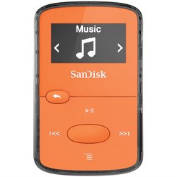MP3 přehrávač SanDisk Sansa Clip JAM 8GB, oranžový