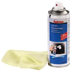 Čistící pěna Hama 84138, pro LCD/Plazma TV, 200ml + utěrka