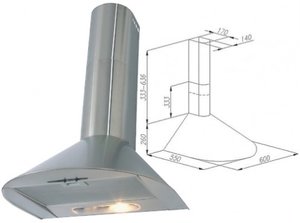 Odsavač par Guzzanti Astro II 60
