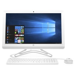 Počítač All In One HP AiO 24-e001nc 23,8",i3-7100U, 4GB, 1TB, DVD±R/RW, HD 630, W10 - bílý
