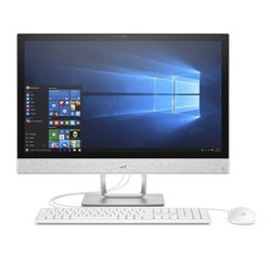 Počítač All In One HP Pavilion 24-r009nc 23,8",i5-7400T, 8GB, 128+1000GB, DVD±R/RW, Radeon 530, 2GB, W10