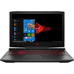 Ntb HP Omen 17-an100nc i7-8750H, 8GB, 256+1000GB, 17.3", Full HD, bez mechaniky, nVidia GTX 1050 Ti, 4GB, BT, CAM, W10 Home - černý