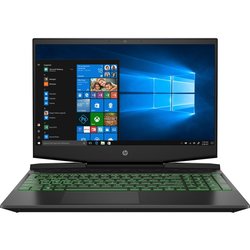 Ntb HP Pavilion Gaming 17-cd0012nc i5-9300H, 8GB, 256GB+ 2000GB, 17.3", Full HD, bez mechaniky, nVidia GeForce GTX 1660 Ti Max-Q, 6 GB, BT, CAM, W10 Home - černý/zelený