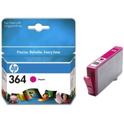 Inkoustová náplň HP No. 364, 300 stran originální - červená