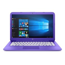 Ntb HP Stream 14-ax002nc Celeron N3060, 4GB, 32GB, 14", HD, bez mechaniky, Intel HD, BT, CAM, W10 + MS Office 365 na jeden rok zdarma - fialový