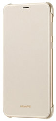 Pouzdro na mobil flipové Huawei Original Folio pro P Smart - zlaté