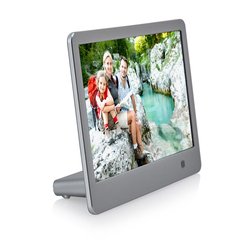 Fotorámeček digitální Hyundai LF 920 SMULTI, LED, SD/SDHC, microUSB, SLIM, stříbrný