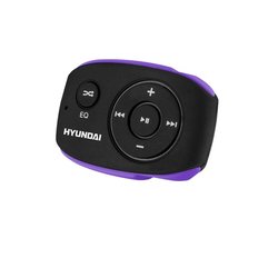 Přehrávač MP3 Hyundai MP 312, 8GB, černo/fialová barva