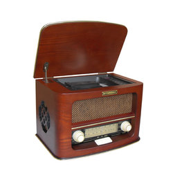 Radiopřijímač s CD Hyundai RC606 RETRO, třešeň
