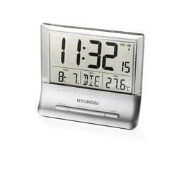 Meteostanice Hyundai WS 1166, průhledný displej, stříbrná
