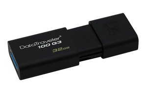Flash USB Kingston DataTraveler 100 G3 32GB USB 3.0 - černý